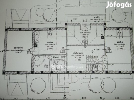 Hatvani eladó 160 nm-es ház