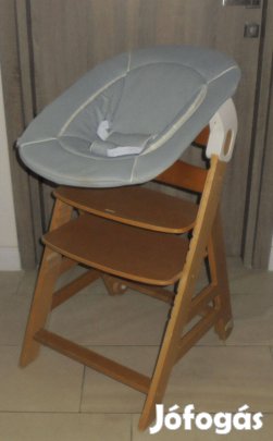 Hauck alpha plus etetőszék újszülött feltéttel pihenőszékkel