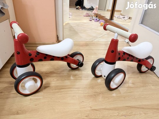 Hauck futóbicikli, kismotor, háromkerekű