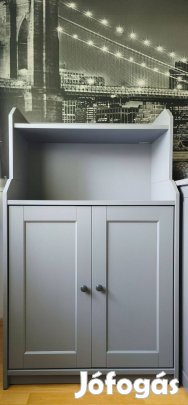 Hauga 2 ajtós szekrény, szürke