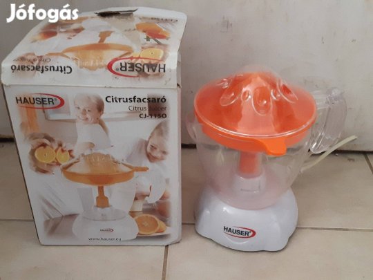 Hauser CJ1150 citromfacsaró újszerű működő