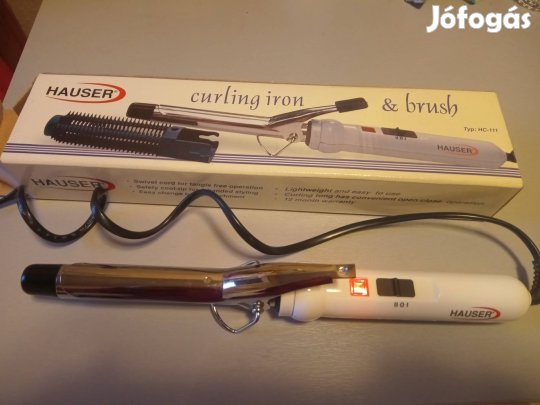 Hauser HC -111 új hajsütővas