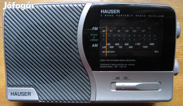 Hauser TR-9201 asztali rádió