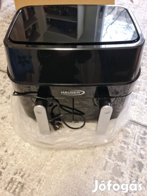 Hauser air fryer 2 fiókos forró levegős sütő (AF-2450)