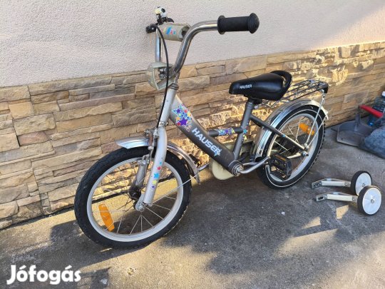 Hauser gyermek kerékpár oldalkerekekkel