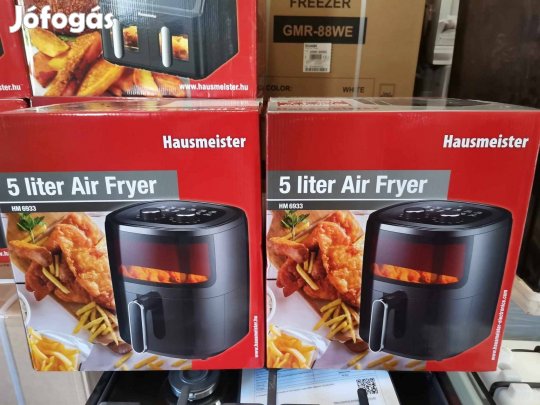 Hausmeister 5 l -es forrólevegős sütő 2 év garanciával eladó