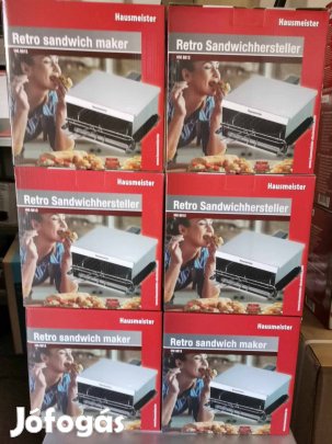 Hausmeister Retro szendvicssütő 2 év garanciával eladó