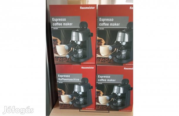 Hausmeister eszpresszó kávéfőző 2 év garanciával eladó