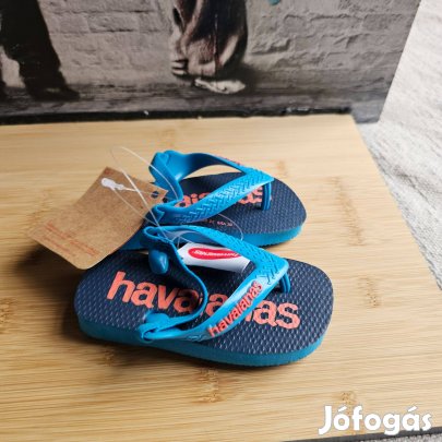 Havaianas Baby Logomania béby szandál papucs 22 es méret a max hossz