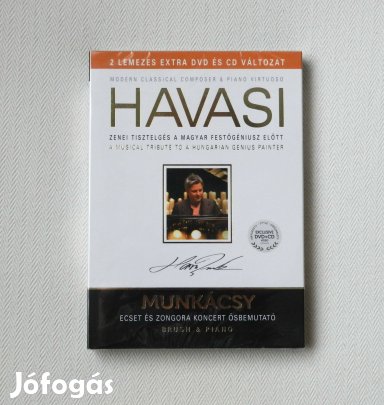 Havasi Balázs Munkácsy Ecset és zongora CD+DVD