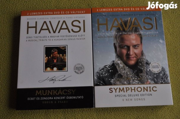 Havasi Balázs: Munkácsy + Symphonic Kiadvány, Zongora (2CD+2DVD)