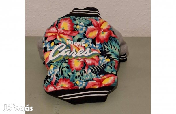 Hawaii mintás kutya bomber dzseki / kabát