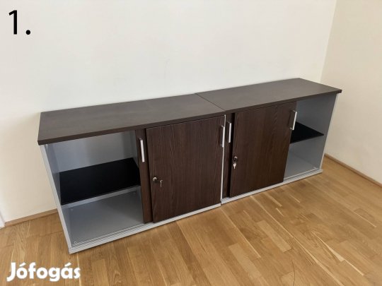 Haworth prémium irodai kisszekrények - hibátlan, kulccsal