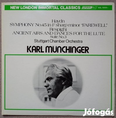 Haydn - Respighi - Münchinger (japán LP)