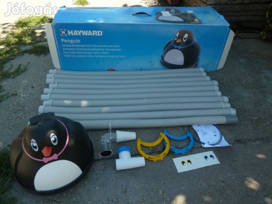 Hayward medence tisztító robot porszívó pingvin új állapotban(pár órát