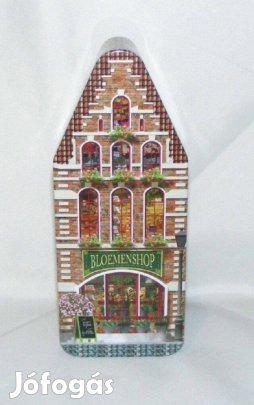 Ház alakú fémdoboz