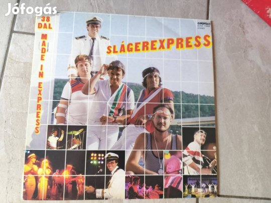 Hazai Slágerexpress- bakelit hanglemez