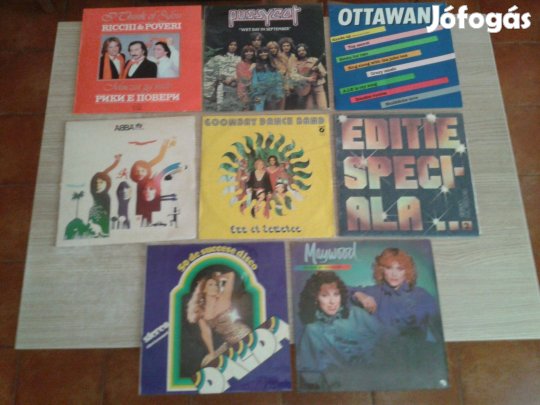 Hazai és külföldi LP lemezek