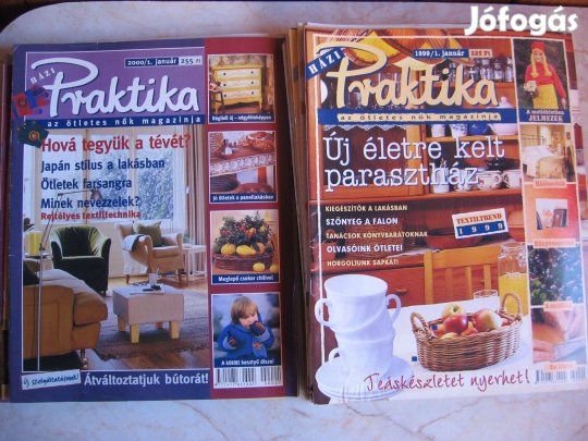 Házi Praktika magazinok, újság sorozat