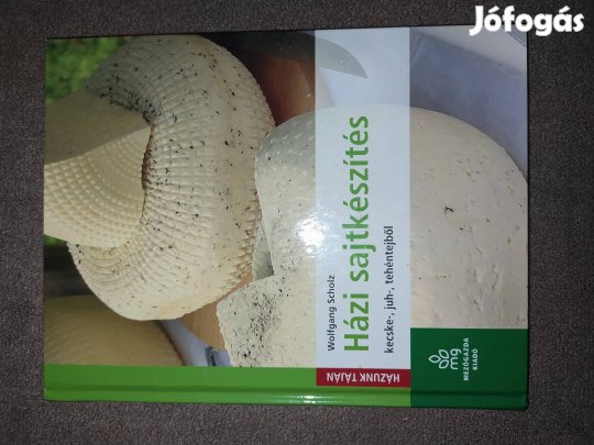 Házi sajtkészités című könyv eladó