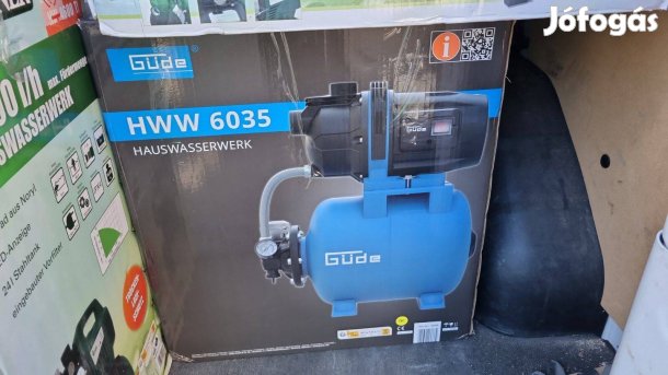 Házi vízmű nyomáskapcsolóval, 600W-os motorral hidrofor 19L-es tartály