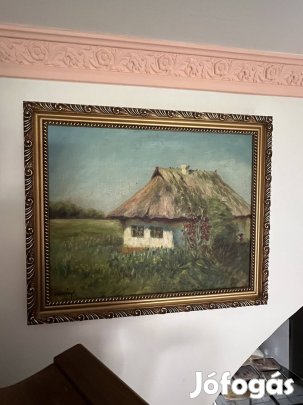 Házikó festmény eladó