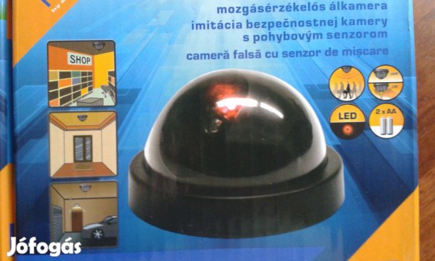 Házőrző,Ledes Profi Álkameramozgásérzékelős!!Bontatlan Közeledésre