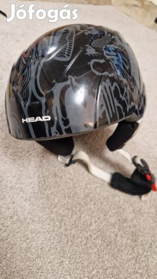 Head gyerek sí síelés / bukósisak - S/M (53-56 cm) - fekete
