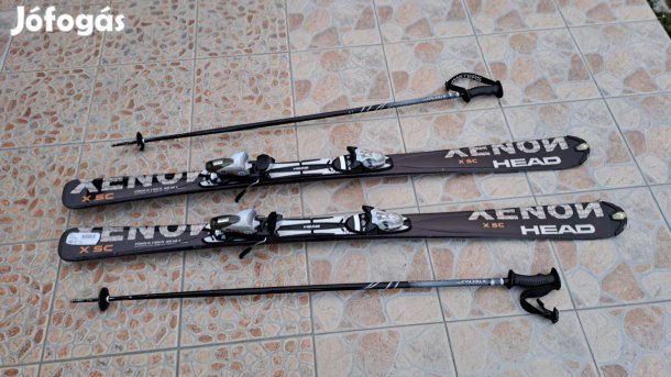 Head női síléc, Tecnopro síbottal