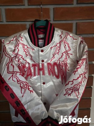 Headgear Classics Death Row szatén dzseki fehér/piros, feltűnő darab