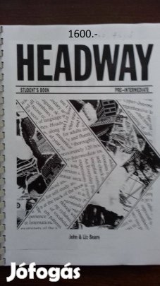 Headway pre-intermediate (angol nyelvkönyv + munkafüzet)