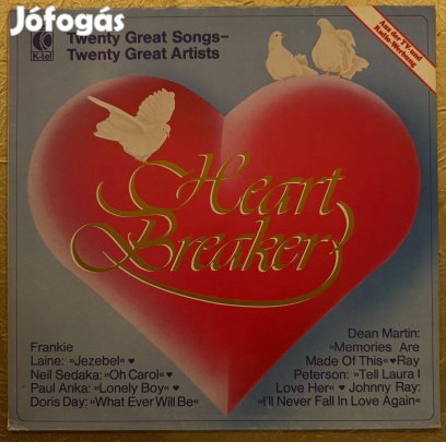 Heartbreaker 20 Great Songs & Artists válogatás bakelit hanglemez