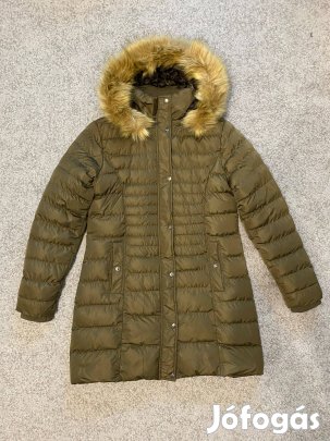 Heavy Tools hosszú női télikabát XL-es, khaki