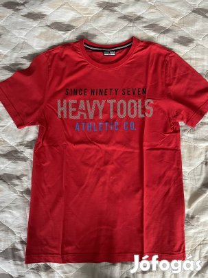 Heavy Tools piros póló