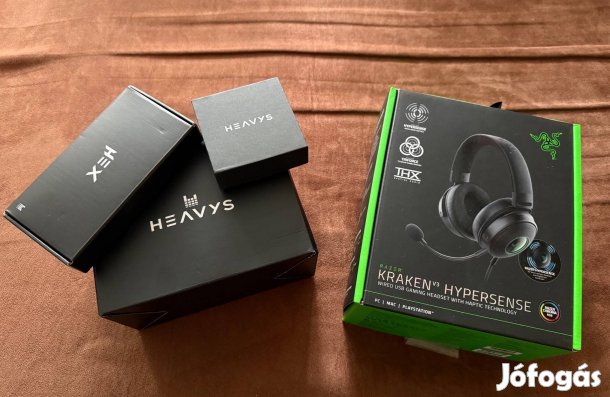 Heavys H1H fejhallgató + ajándék Razer gamer fejhallgató