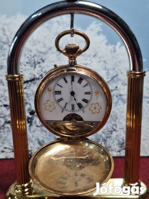 Hedomas 8 Yours arany zsebóra 18 karátos tokban 