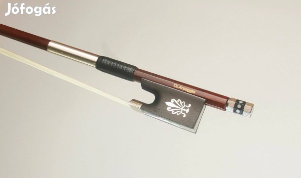 Hegedű hibrid vonó ébenfa kápával