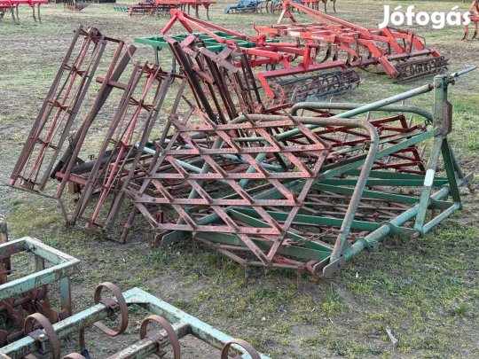 Heger 4m-es boronás kombinátor, fogas, simító, MTZ kategória