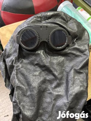 Hegesztő bőr kámzsa új 