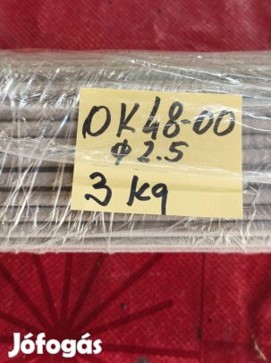 Hegesztő pálca bevonatos 2.5 átm