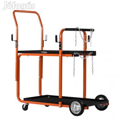 Hegesztőkocsi 3 polcos