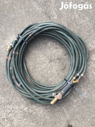 Hegesztőtömlő markolattal