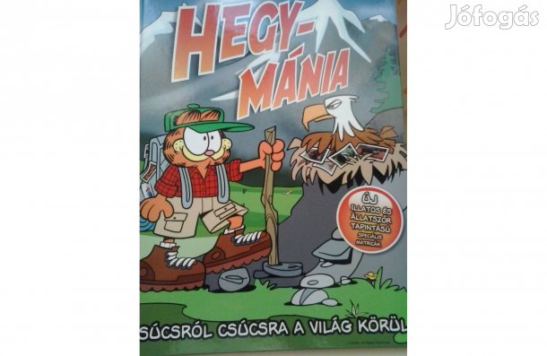 Hegy-mánia üres album + teljes matricasor