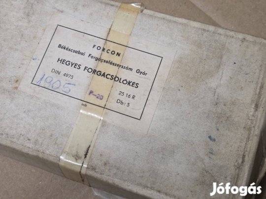 Hegyes esztergakés DIN 4975 25x16 R új 