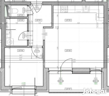 Hegyeshalomi eladó 48 nm-es lakás