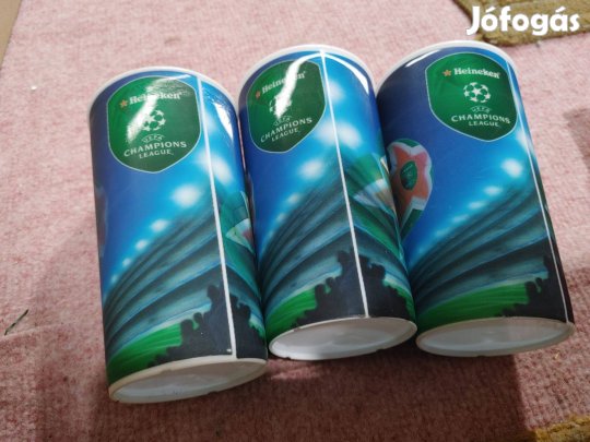 Heineken hőre változó színű pohár 1000Ft/db