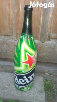 Heineken üres sörös üveg 3l-es