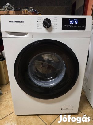 Heinner mosógép 8kg ruha kapacitás 1400 as fordulattal