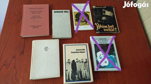 Heinrich Böll könyvcsomag / 5 db könyv