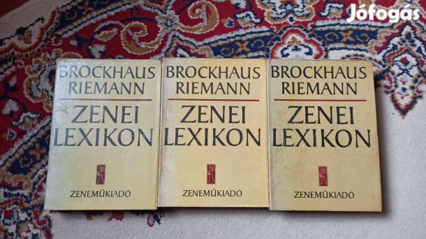 Heinz Alfred Brockhaus - Hugo Riemann - Zenei lexikon I-III